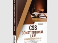 CSS Constitutional LAW Solved Papers