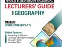FPSC Lecturer’s Guide for Geography
