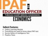 Join PAF As Education Officer Economics Guide