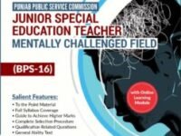 PPSC Junior Special Education Teacher Mentally Challenged Field Guide