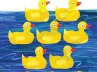 10 Little Rubber Ducks:an Easter And Springtime Book For Kids