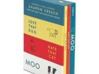 Sharon Creech 3-Book Box Set:Love That Dog, Hate That Cat, Moo