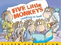 Five Little Monkeys Reading In Bed