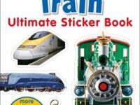 Ultimate Sticker Book: Train:More Than 60 Reusable Full-Color Stickers