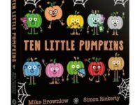 Ten Little Pumpkins Board Book:the Perfect Picture Book For Halloween
