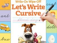 Write-On Wipe-Off Let's Write Cursive