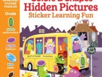 Colors & Shapes Hidden Pictures Sticker Learning Fun