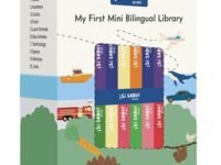 My First Mini Bilingual Library:Una Colección De Libros De Vocabulario En Inglés Y Español Sobre Colores, Número S, Animales, Abecedario Y Más
