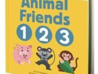 Animal Friend 123: Lift The Flap Colouring Book